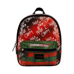 A Nhtmare On Elm Street Mini Backpack, Freddy Krueger Small Travel Bag :<